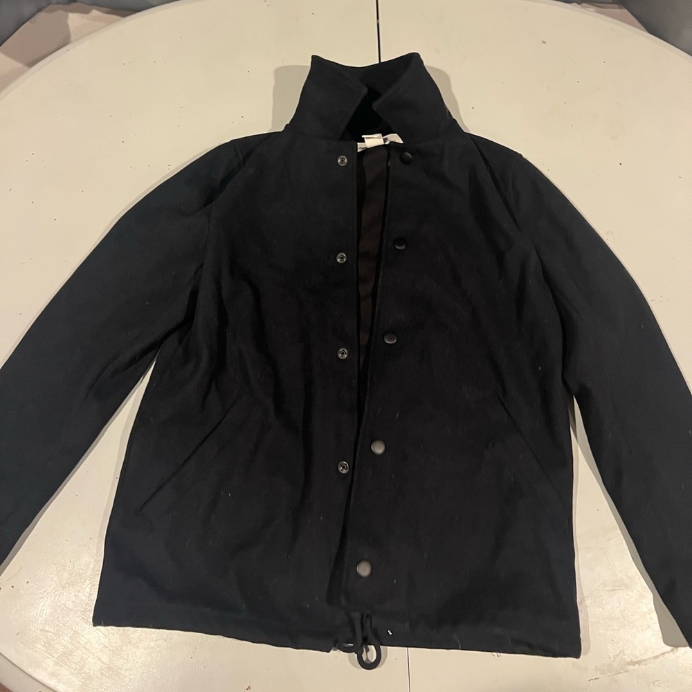 H&M Black Button-Up Jacket